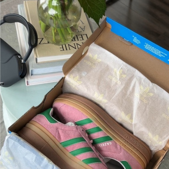 Adidas Gazelle Bold Pink Sneakers - Picture 4 of 6